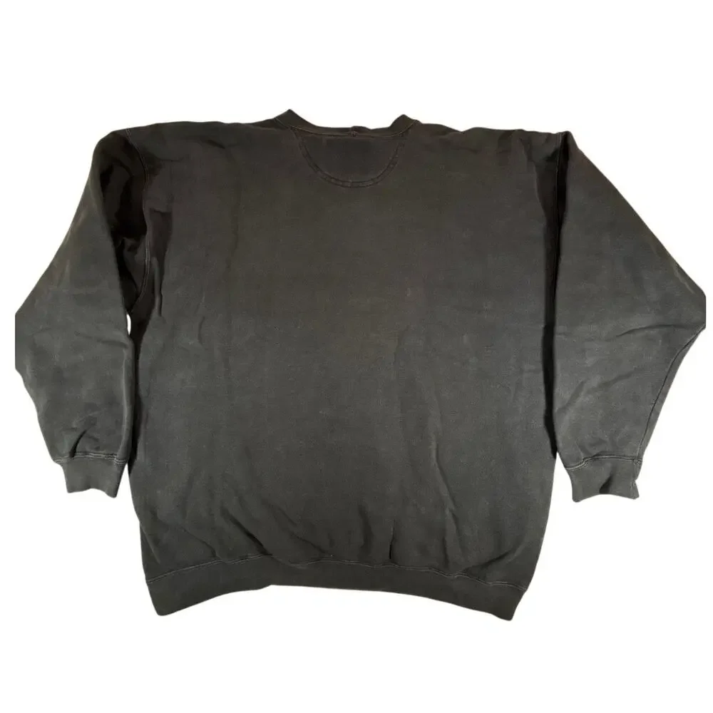 Vintage Levis Sweatshirt XL Black Embroidered Crewneck 90s‎ Streetwear